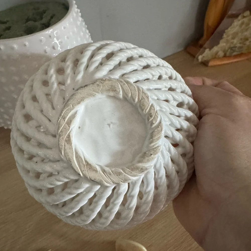 Vintage milk glass from Italy - Picture 2 of 6